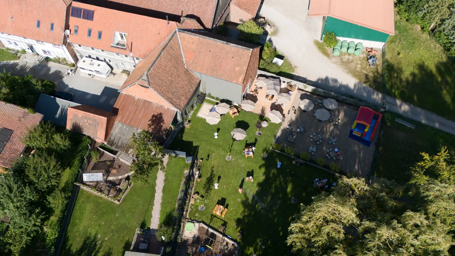 Fachwerk16, Seminarhaus Ariel-Ansicht