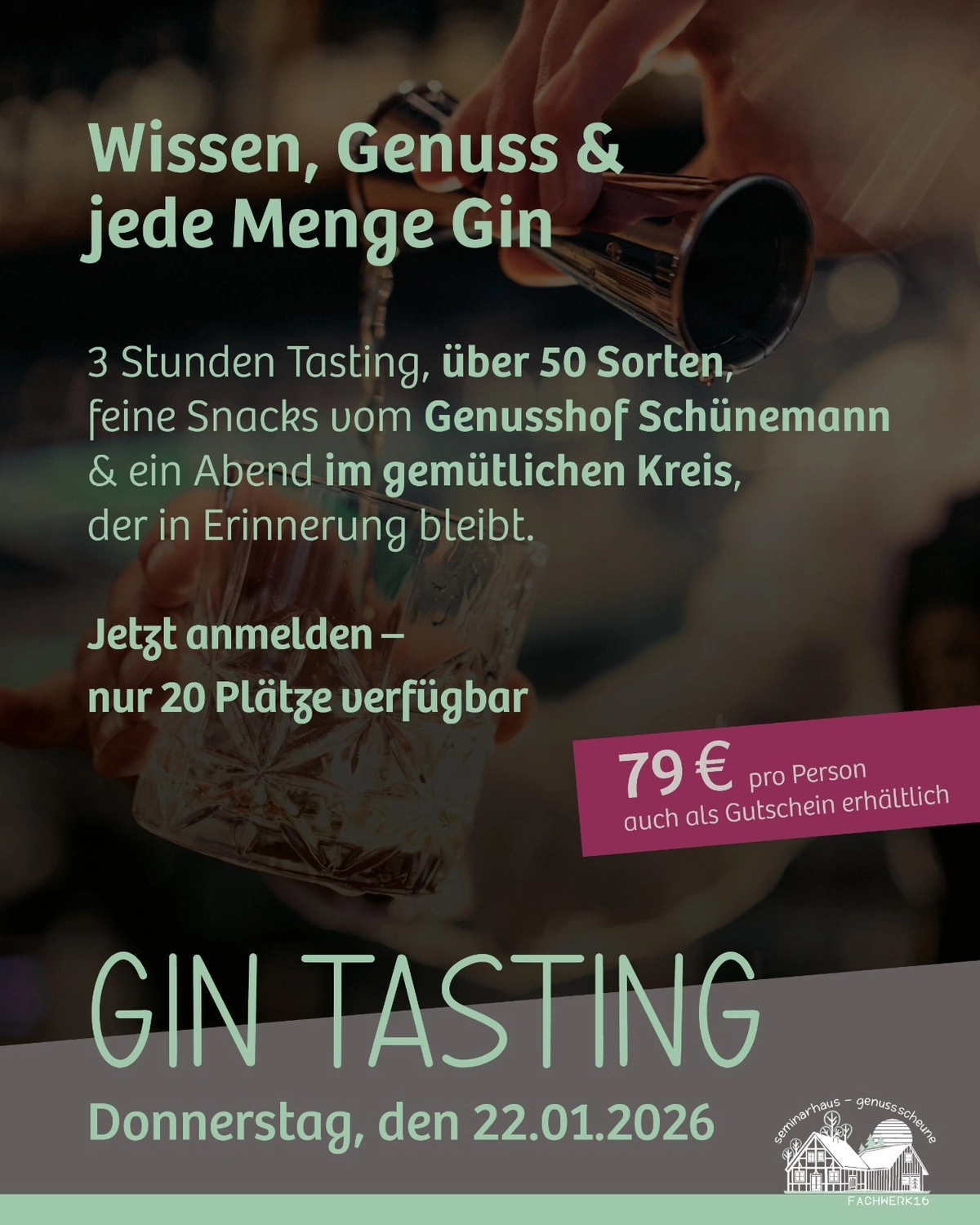 Fachwerk16, Seminarhaus, weiße Möbel Tisch und Hocker