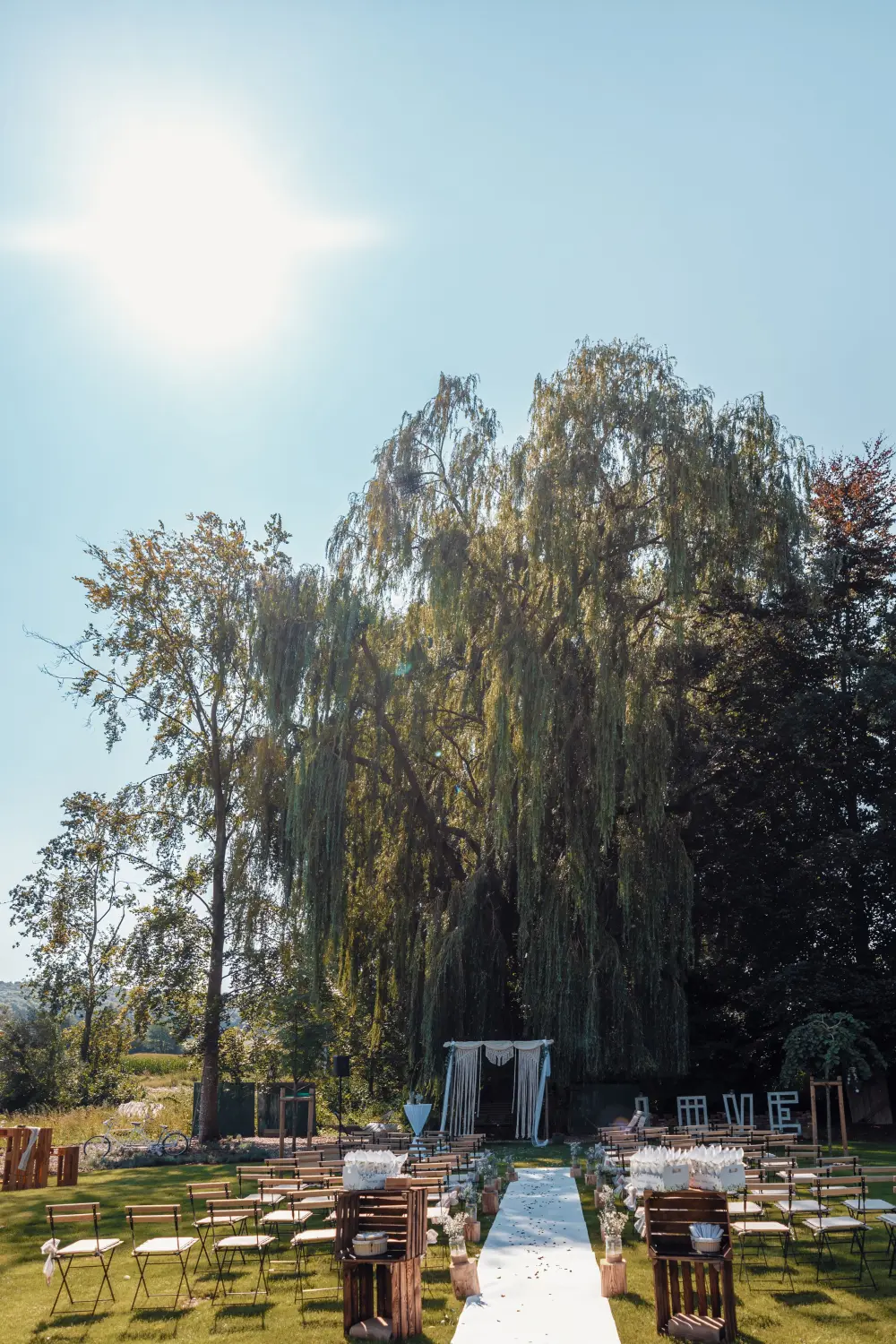 Fachwerk16, Hochzeit Event Dekoration im Freien
