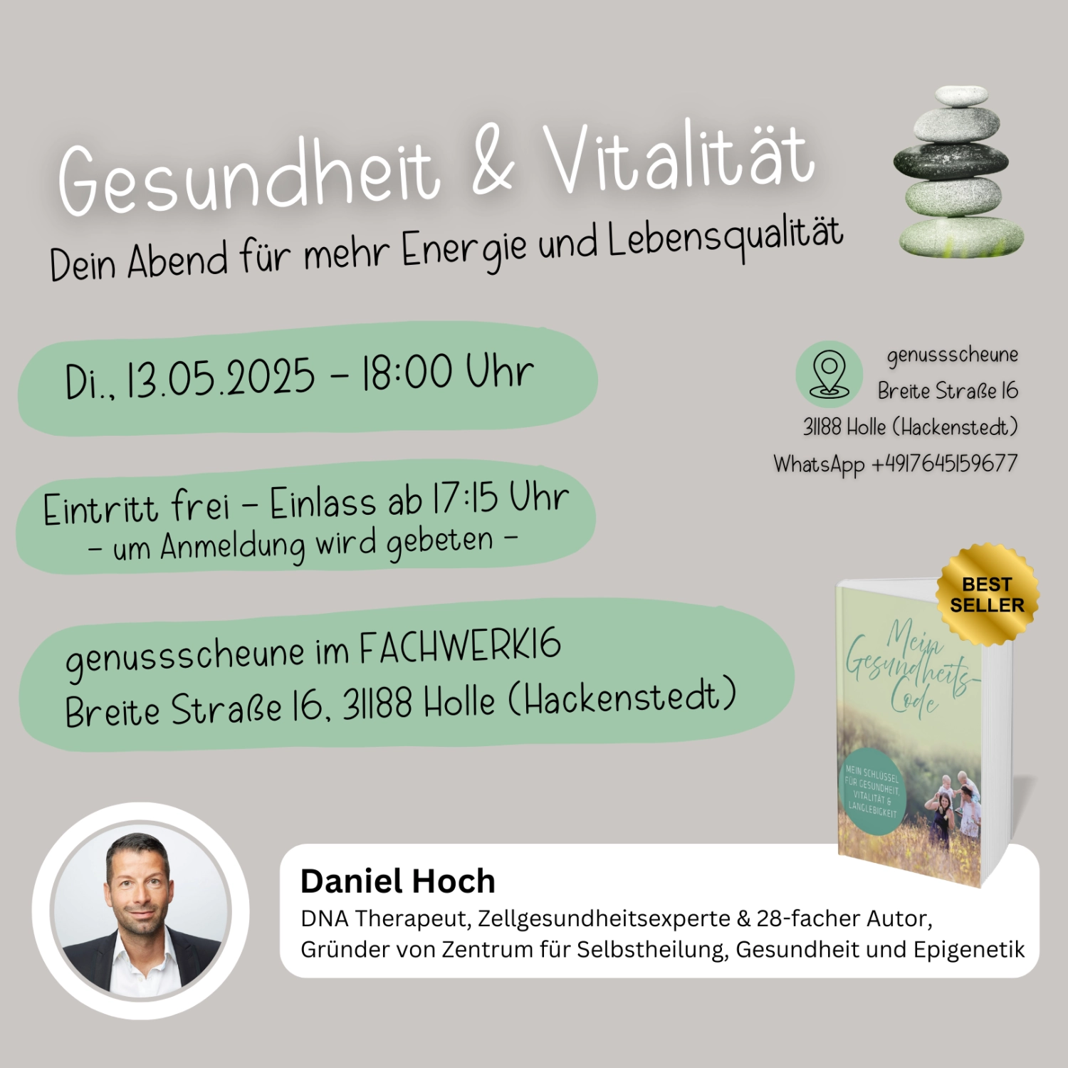 Gesundheit und Vitalität im Seminarhaus